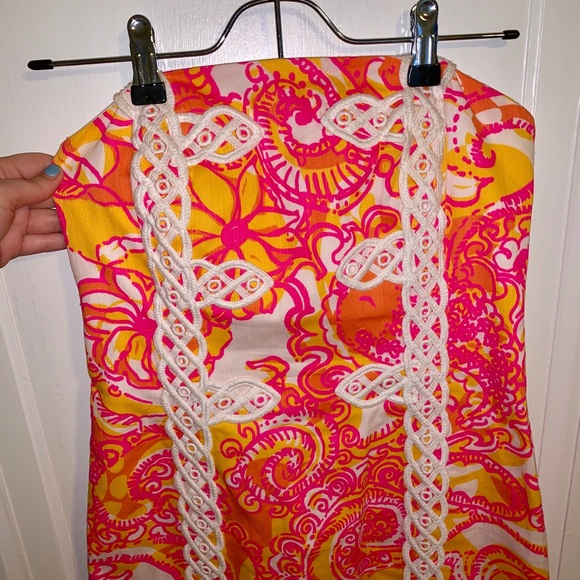 Lilly Pulitzer Strapless Dress - Picture 2 of 8